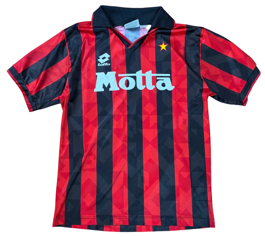 Ac Milan 1993/94 Home Lotto Football Shirt Medium
