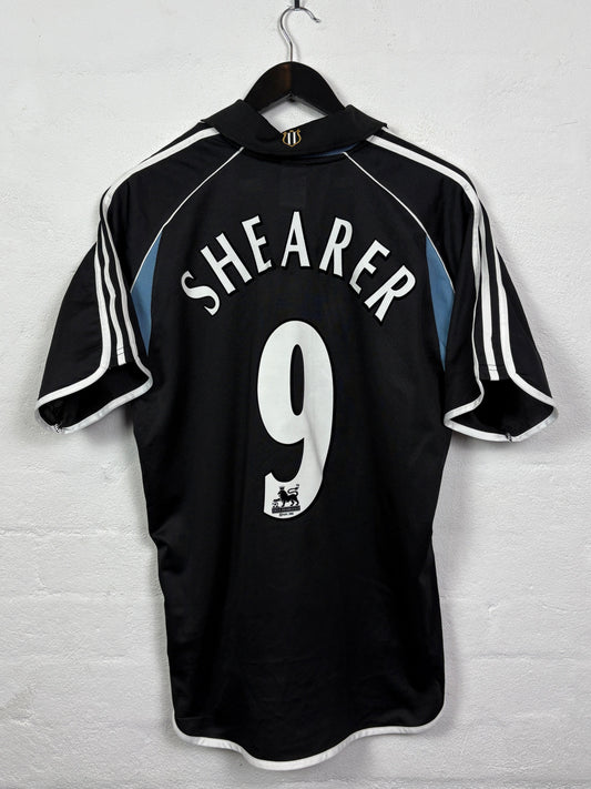 Newcastle 2000/01 Away Adidas Football Shirt M Shearer 9