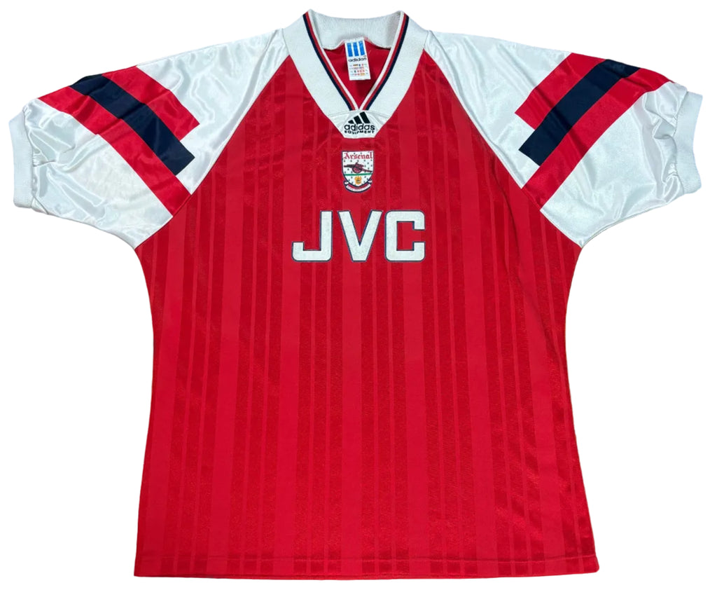Arsenal 1992/93 Home Adidas Football Shirt Extra Large