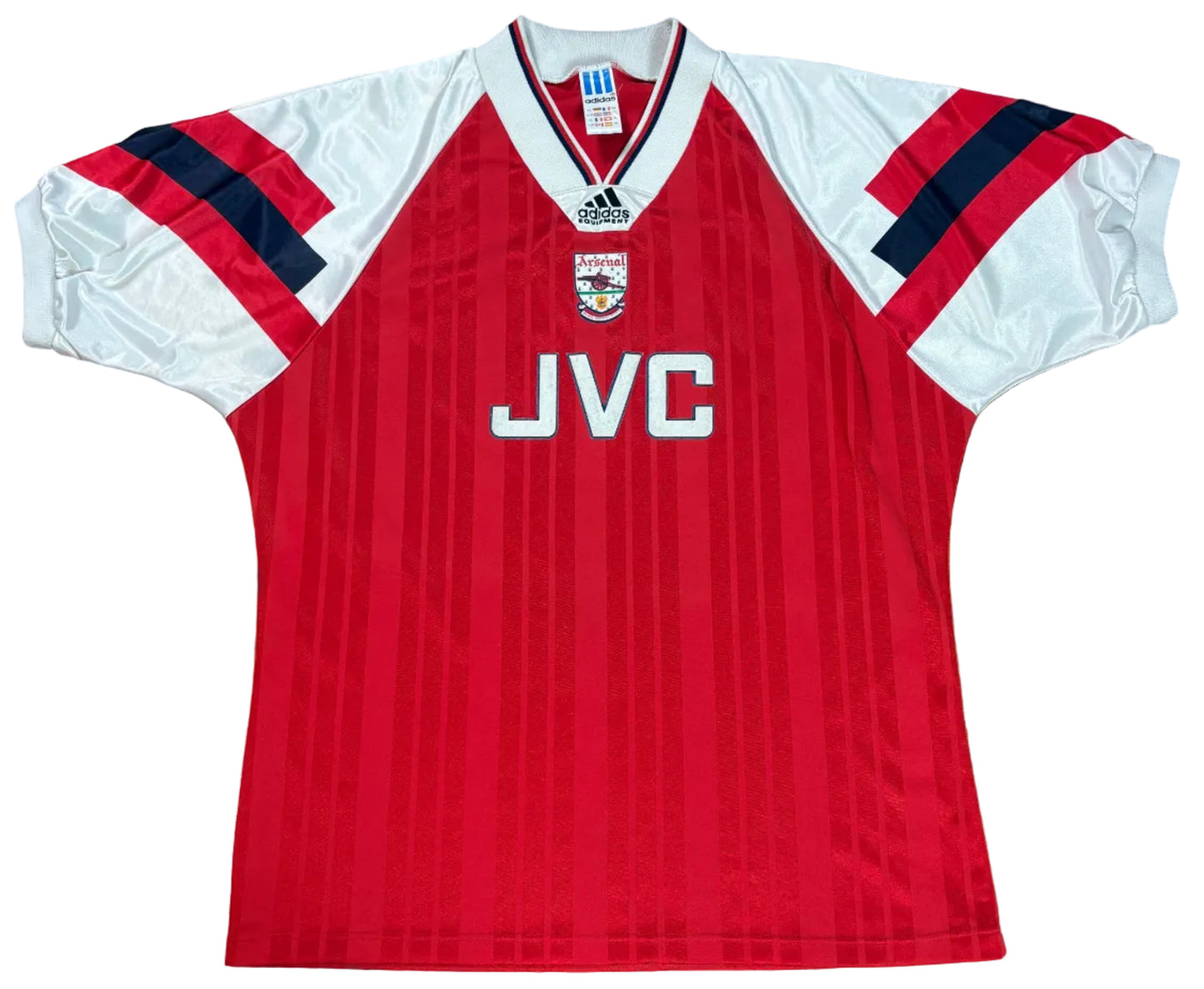 Arsenal 1992/93 Home Adidas Football Shirt Extra Large