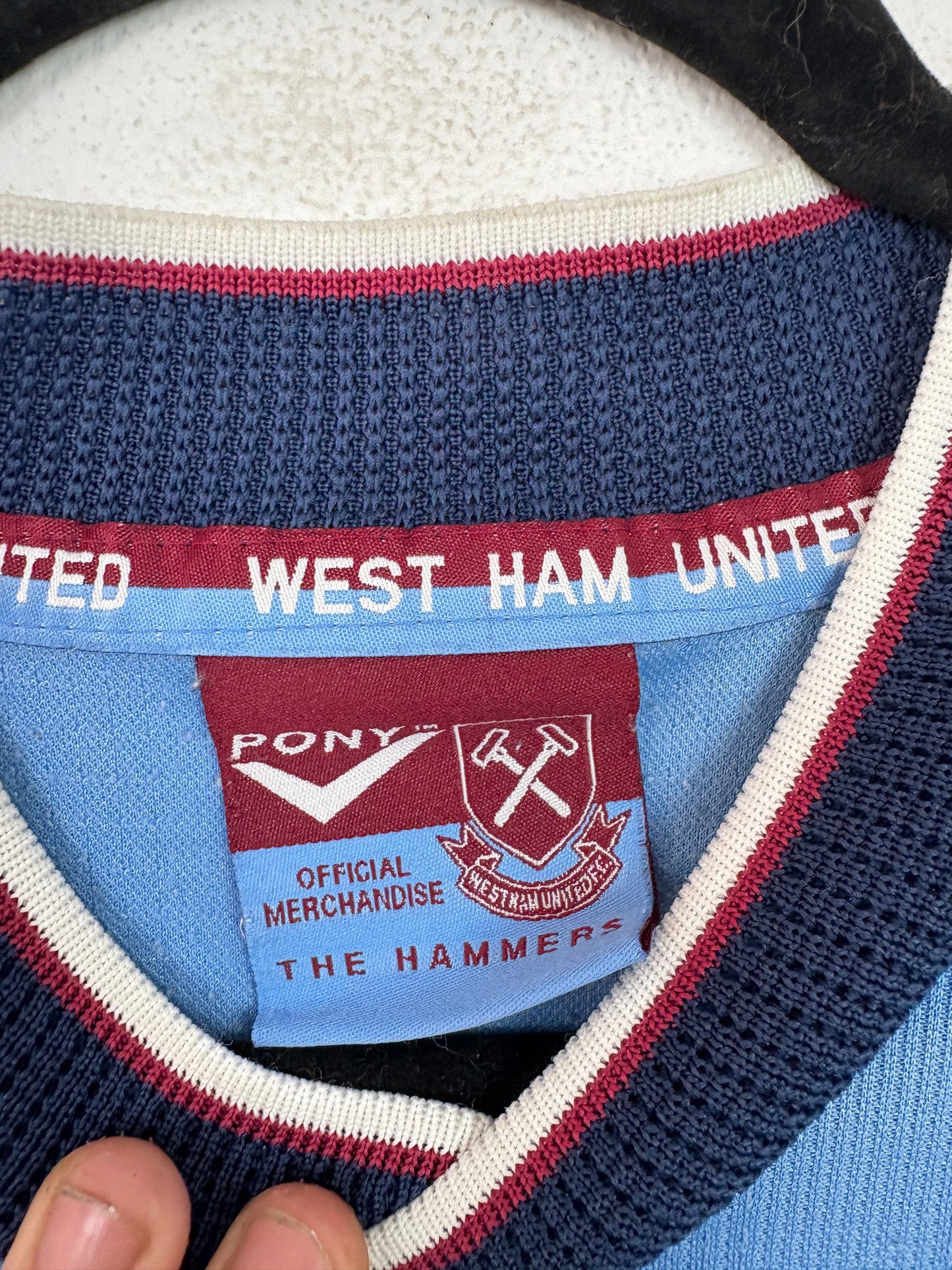 West Ham 1998/99 Third Pony Football Shirt Extra Large