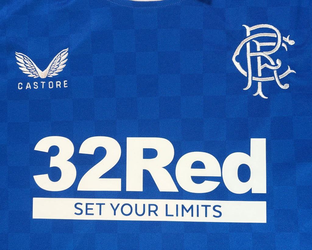 Rangers 2022/23 Home Castore Football Shirt Extra Large