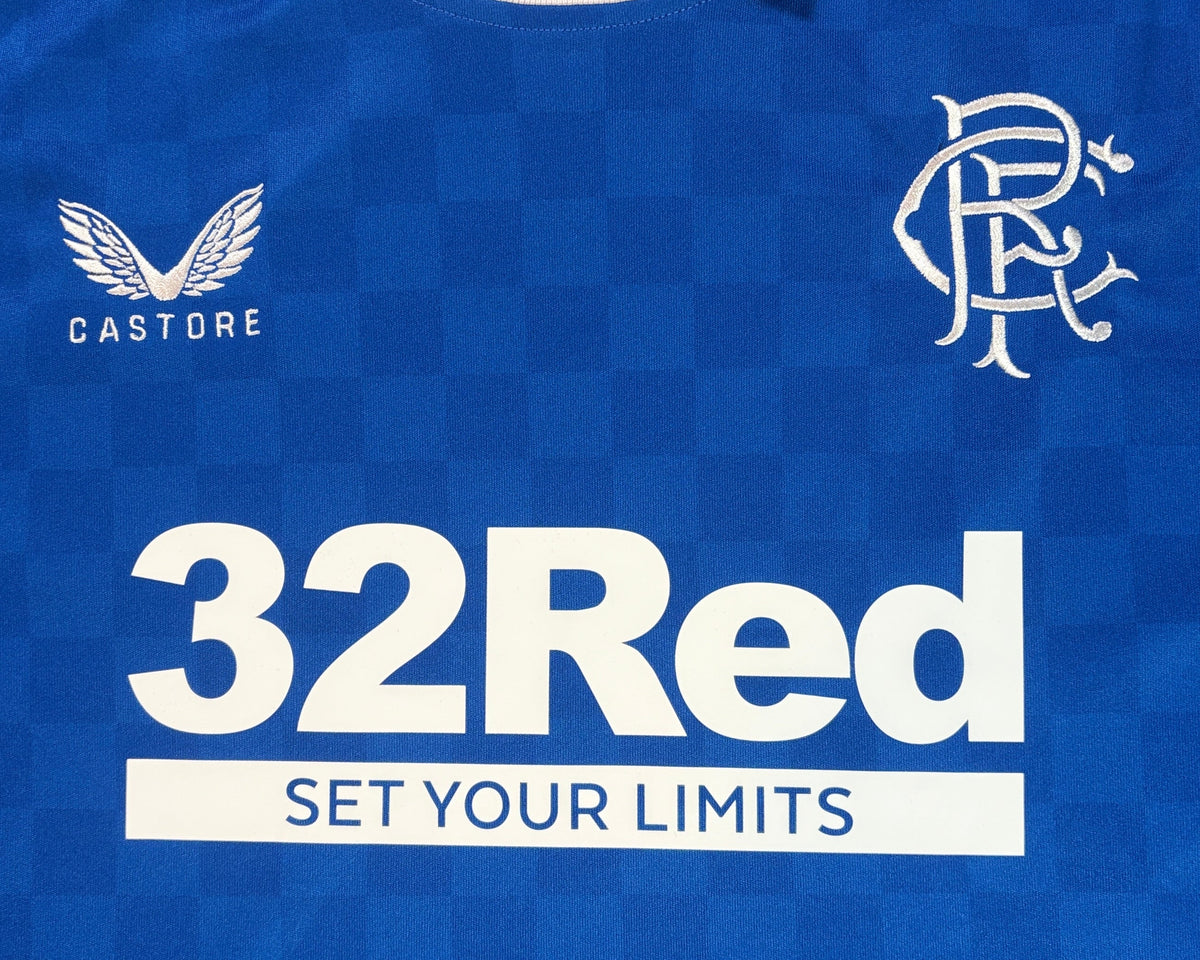 Rangers 2022/23 Home Castore Football Shirt Extra Large