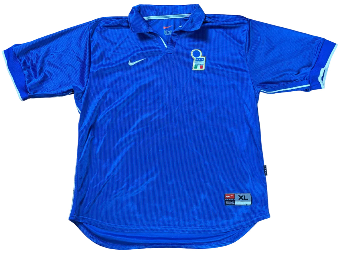 Italy 1998 Home Nike Football Shirt Extra Large
