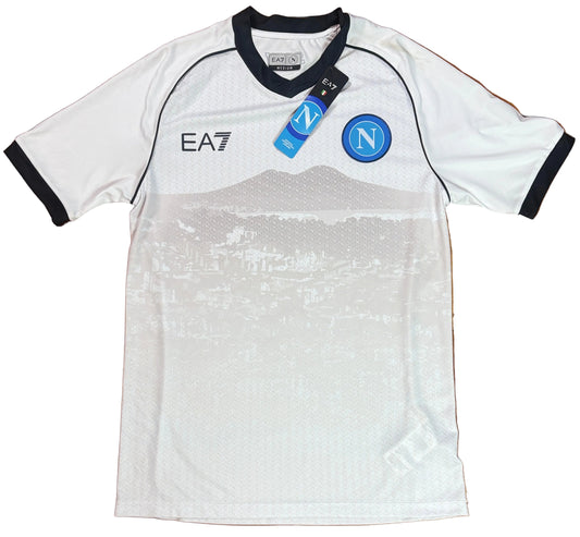 Napoli 2022/23 Away EA7 Football Shirt Medium