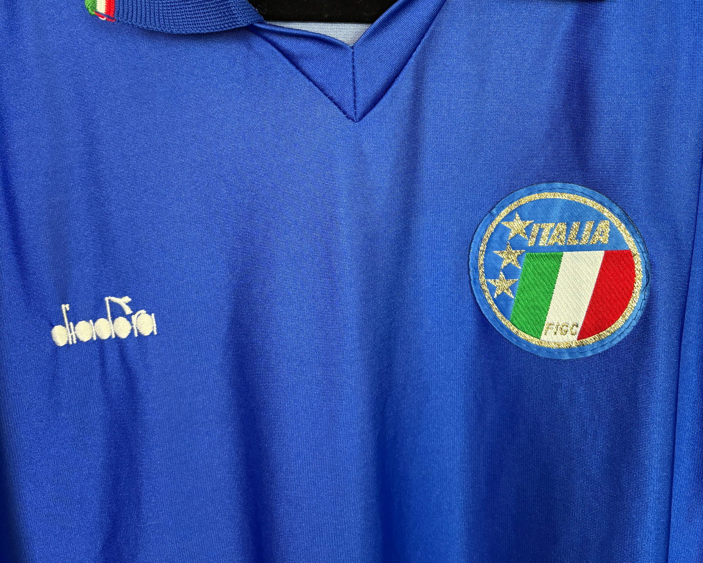 Italy 1990 Home Large 18 (Mancini)