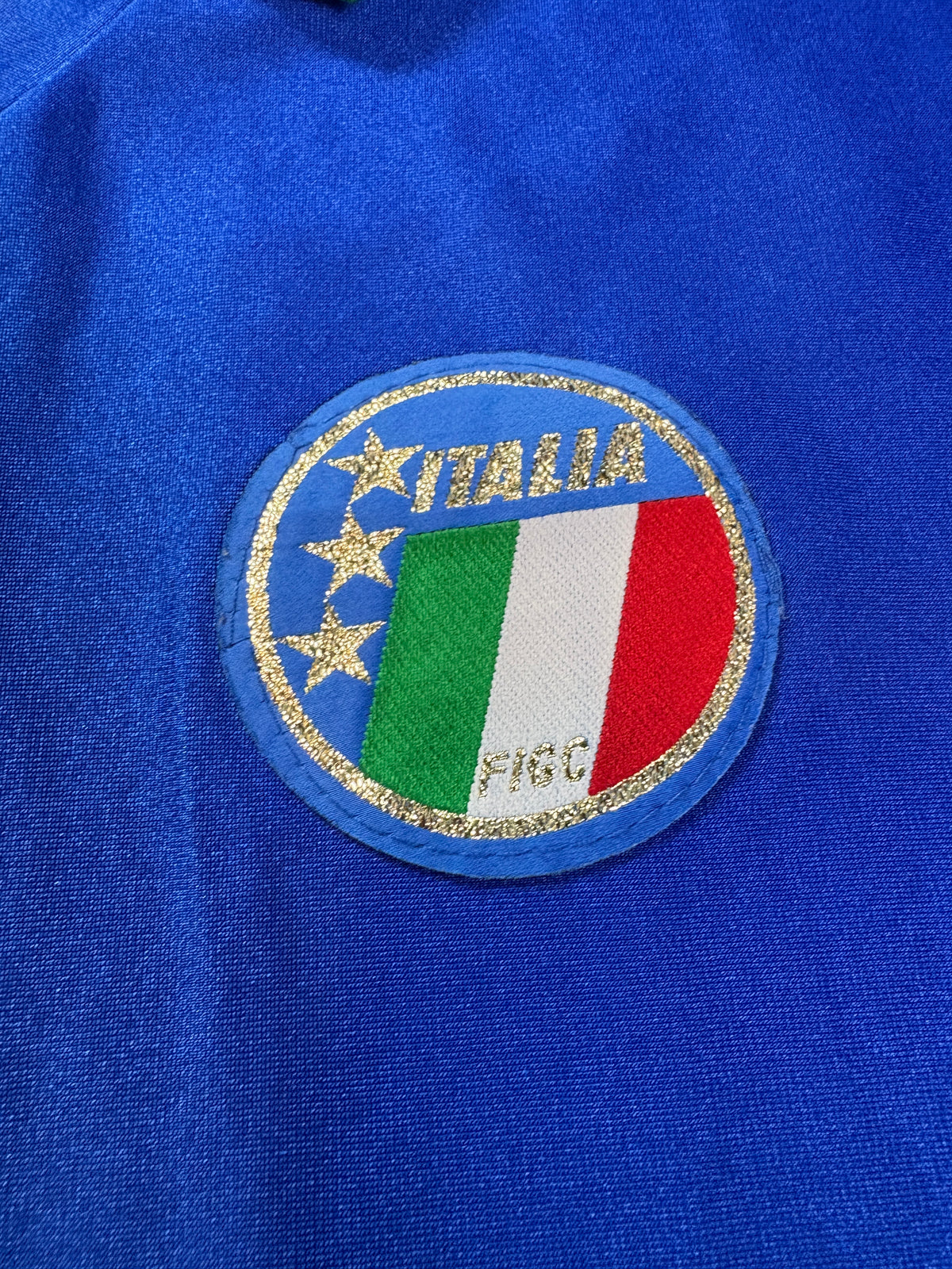 Italy 1990 Home Diadora Football Shirt Large 18
