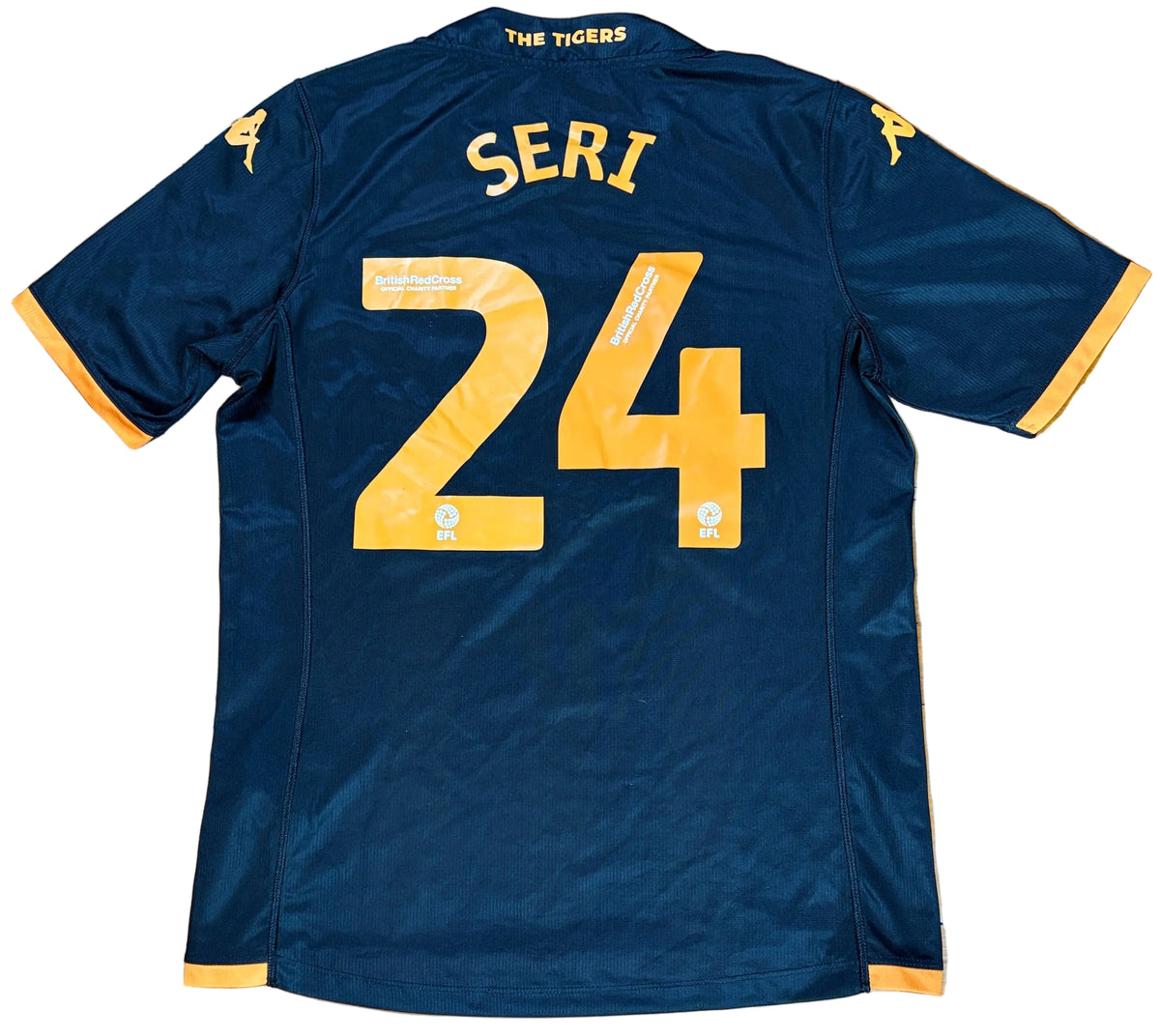 Hull City 2023/24 Home Kappa Football Shirt Large Seri 24