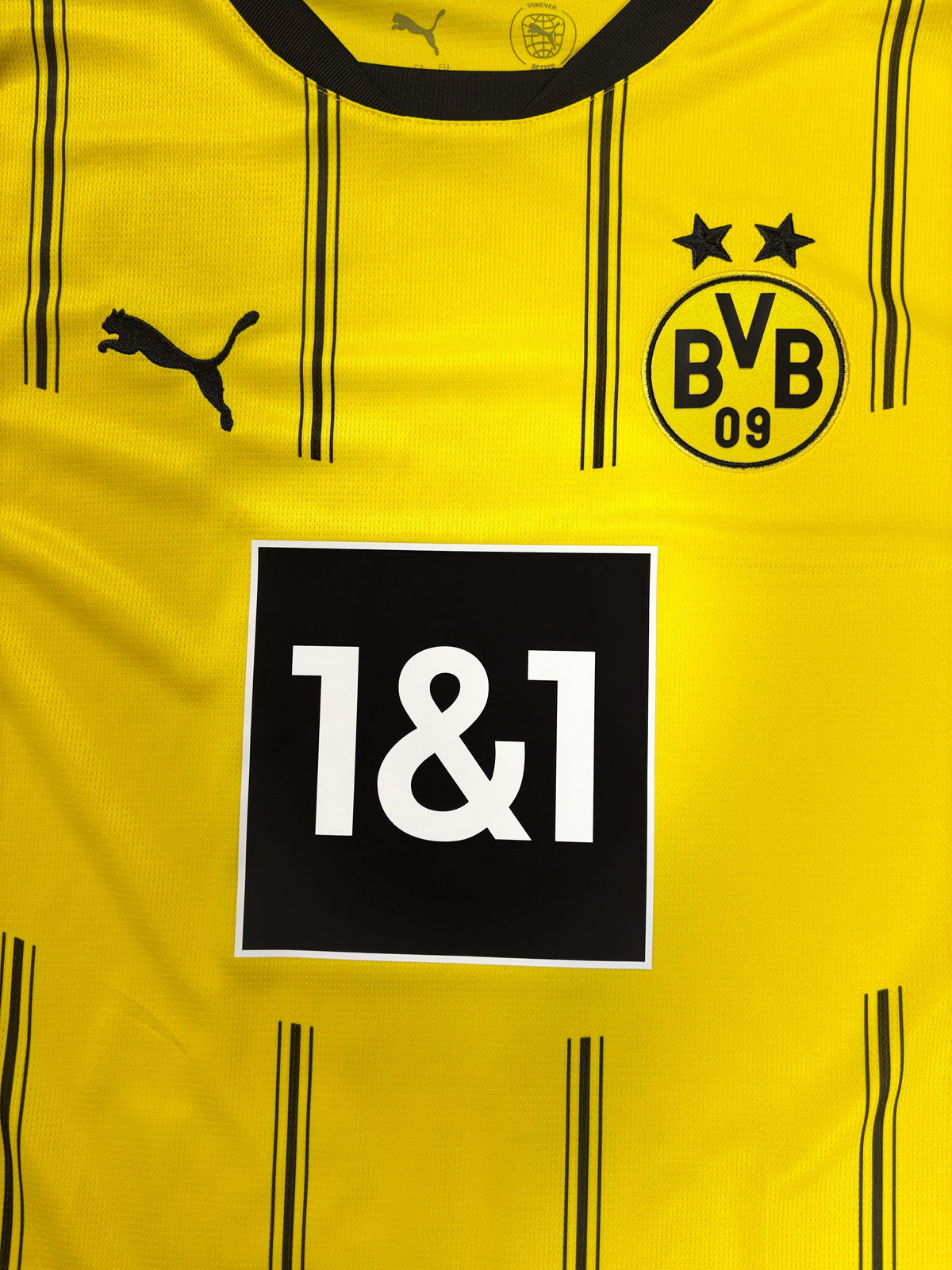 Dortmund 2024/25 Home Puma Football Shirt Large Guirassy 9