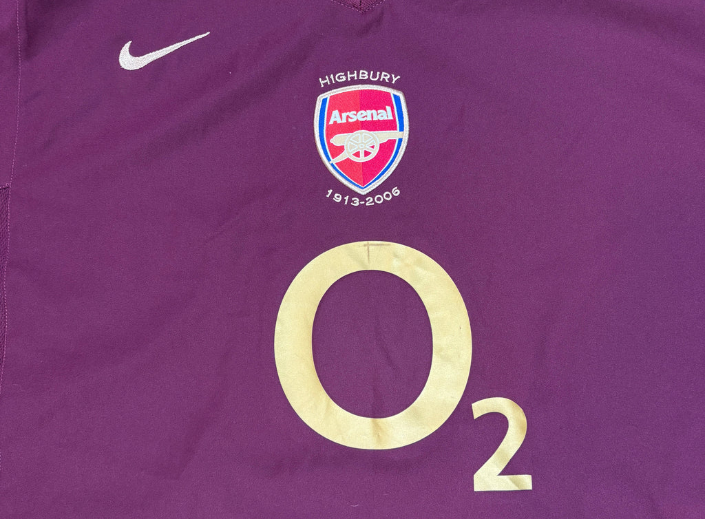 Arsenal 2005/06 Home Nike Football Shirt Extra Large