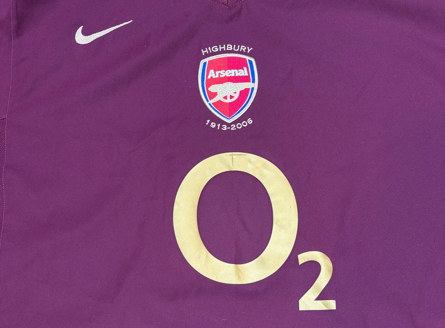 Arsenal 2005/06 Home Nike Football Shirt Extra Large