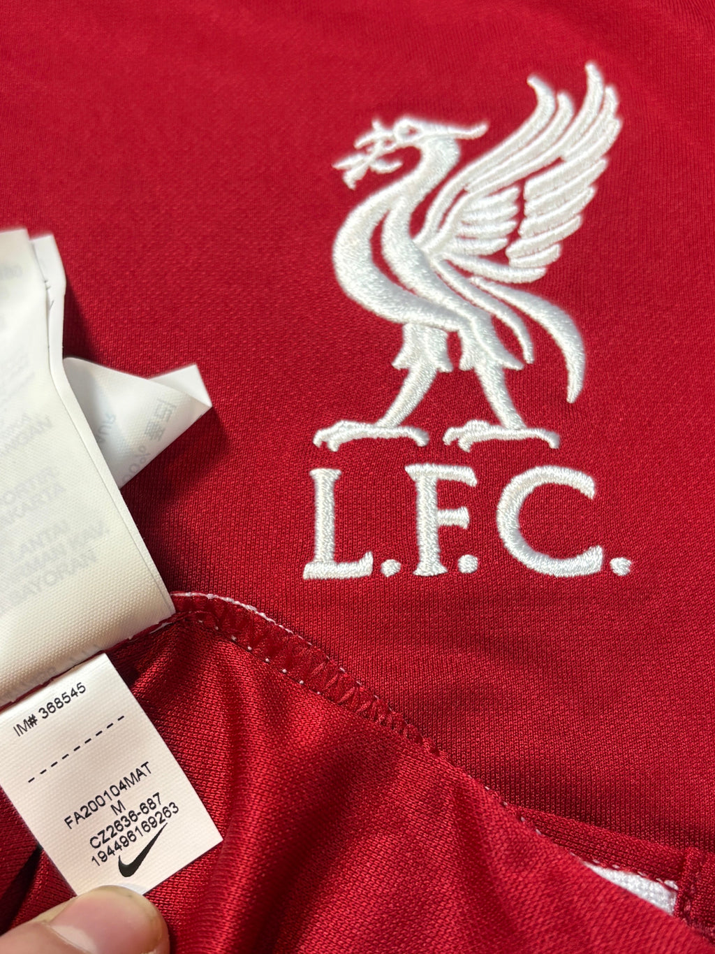 Liverpool 2020/21 Home Nike Football Shirt Medium