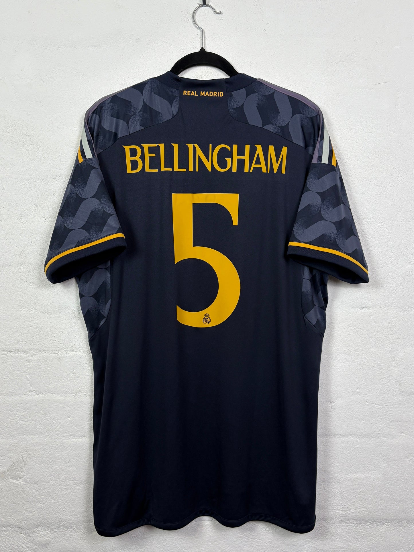 Real Madrid 2023/24 Away Adidas Football Shirt XL Bellingham 5