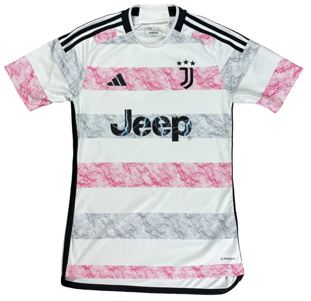 Juventus 2023/24 Away Adidas Football Shirt Small