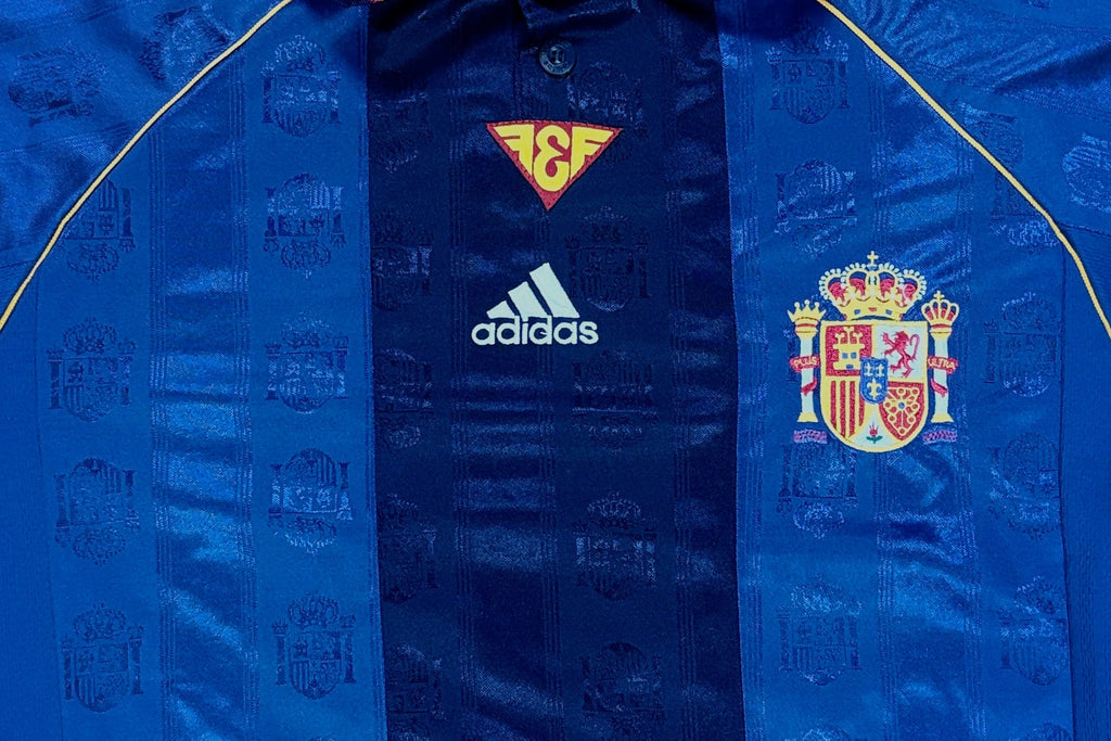 Spain 1999 Away Adidas Football Shirt Large