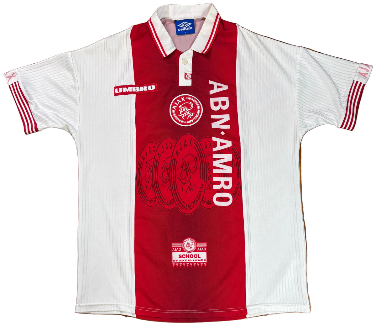 Ajax 1997/98 Home Umbro Football Shirt Extra Large