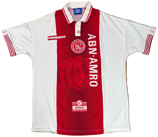Ajax 1997/98 Home Umbro Football Shirt Extra Large
