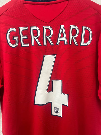 England 2008 Away Large Gerrard 4