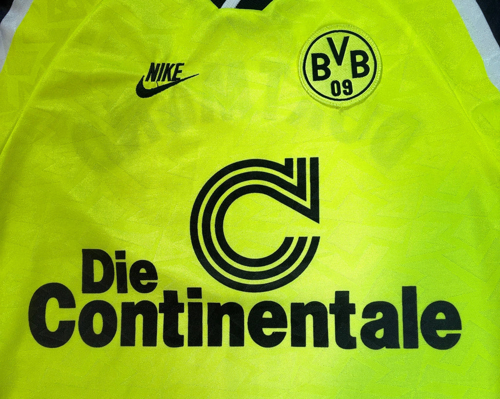 Dortmund 1995/96 Home Nike Football Shirt Extra Small
