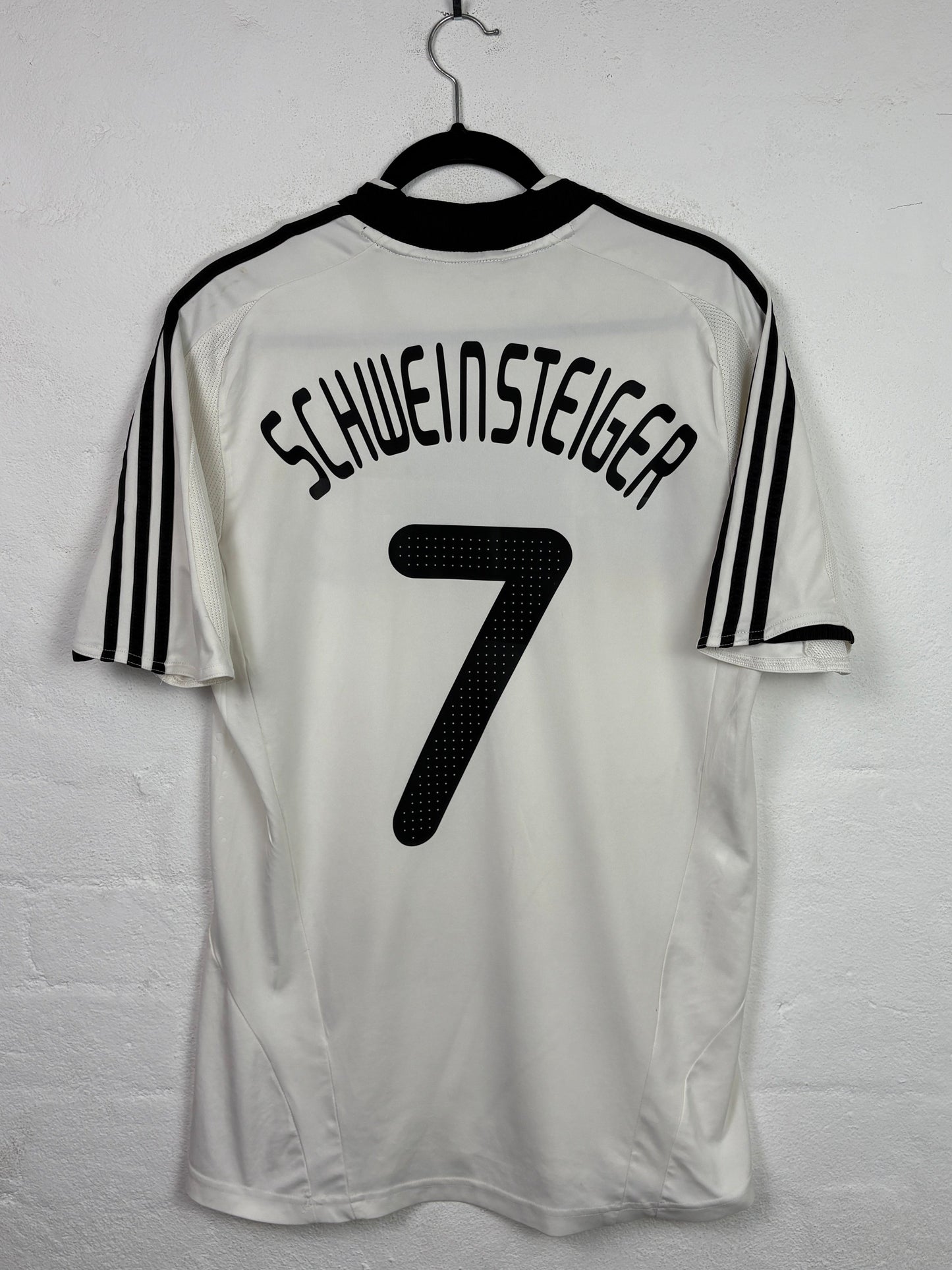 Germany 2008 Home Adidas Football Shirt M Schweinsteiger 7
