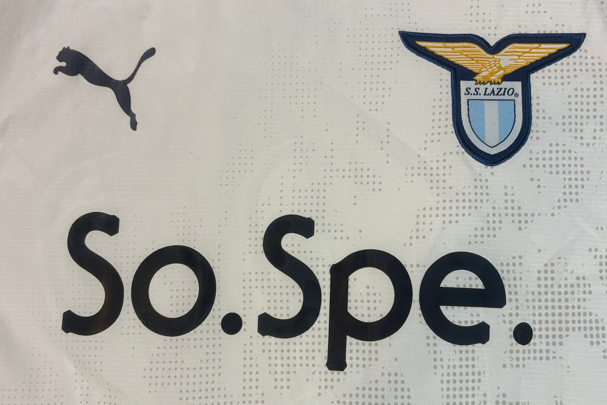Lazio 2007/08 Away Puma Football Shirt Extra Large Mauri 11 *Matchworn*