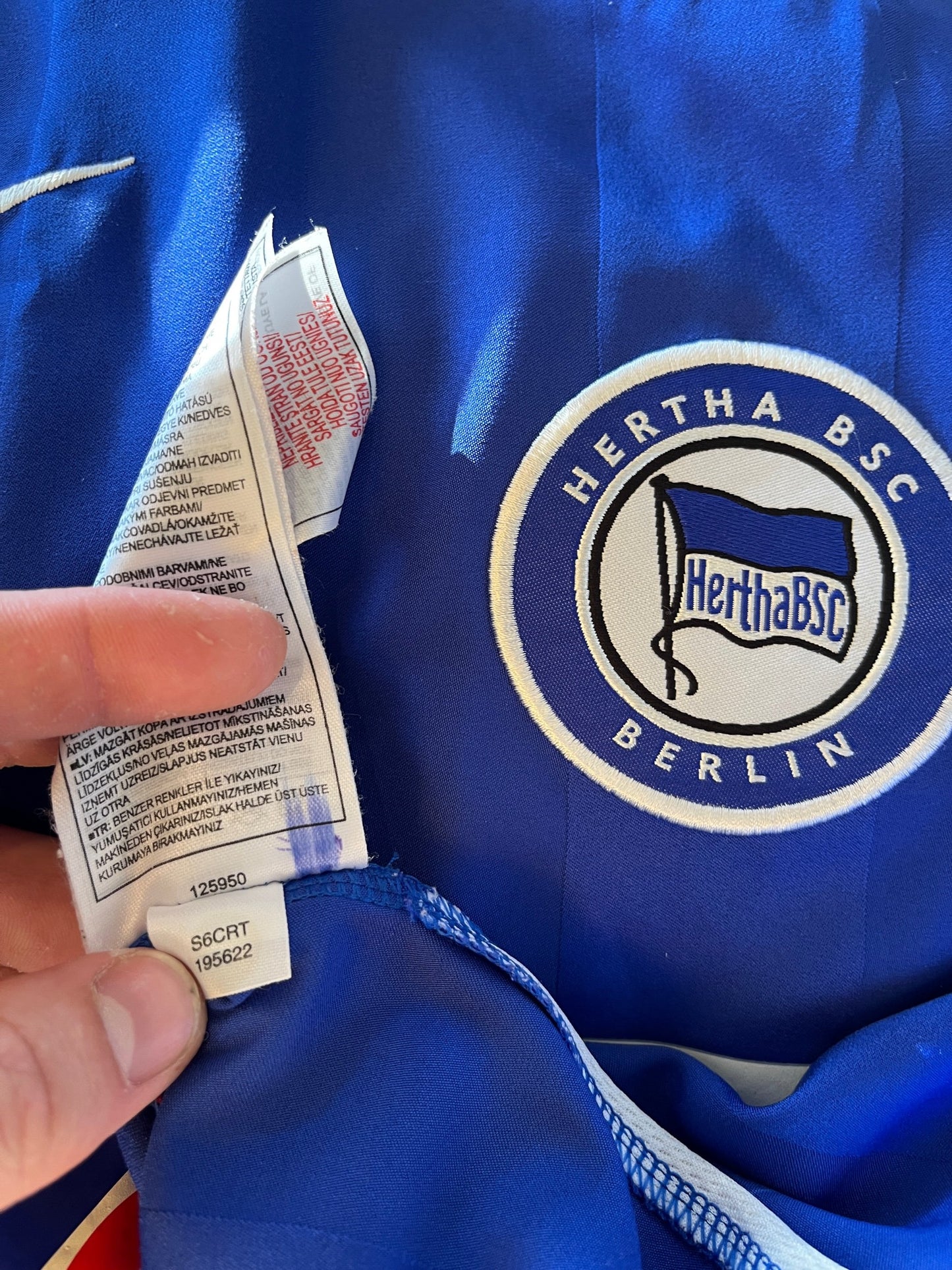 Herta Berlin 2005/06 Home Extra Large