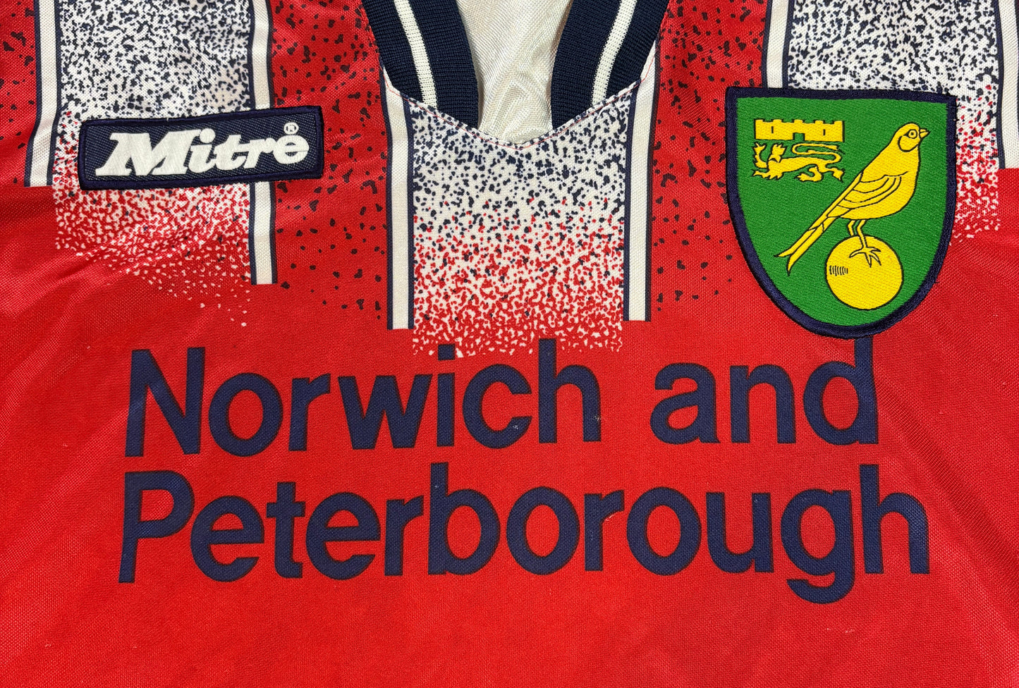 Norwich 1996/97 Home Mitre Football Shirt Large