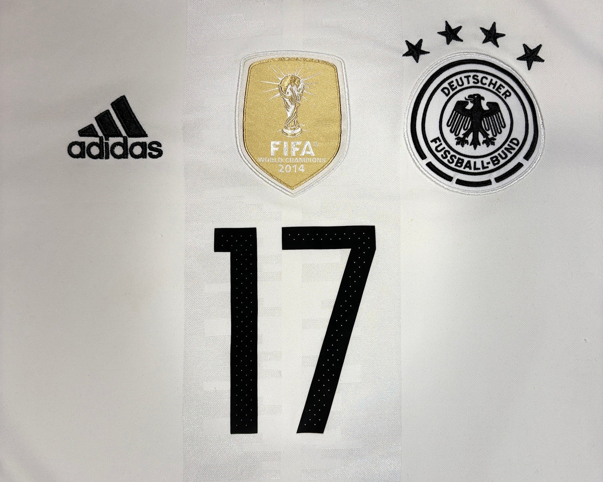 Germany 2016 Home Adidas Football Shirt Medium Boateng 17