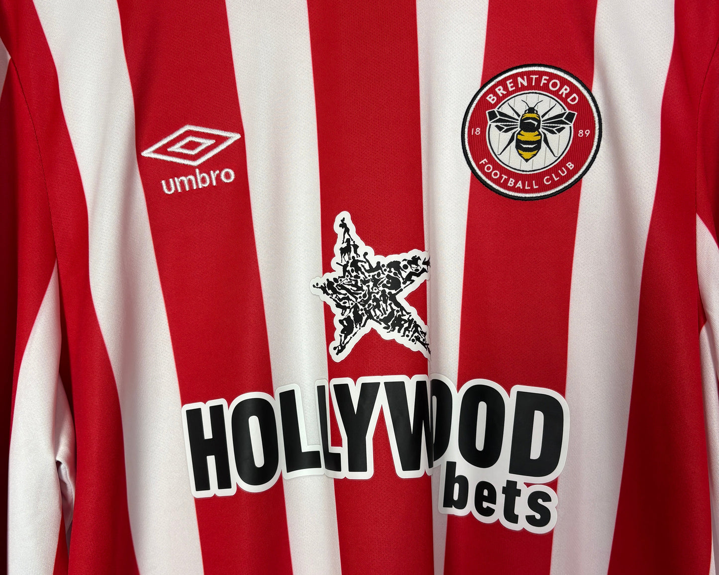 Brentford 2021/23	Home XL (Long Sleeve) Toney 9