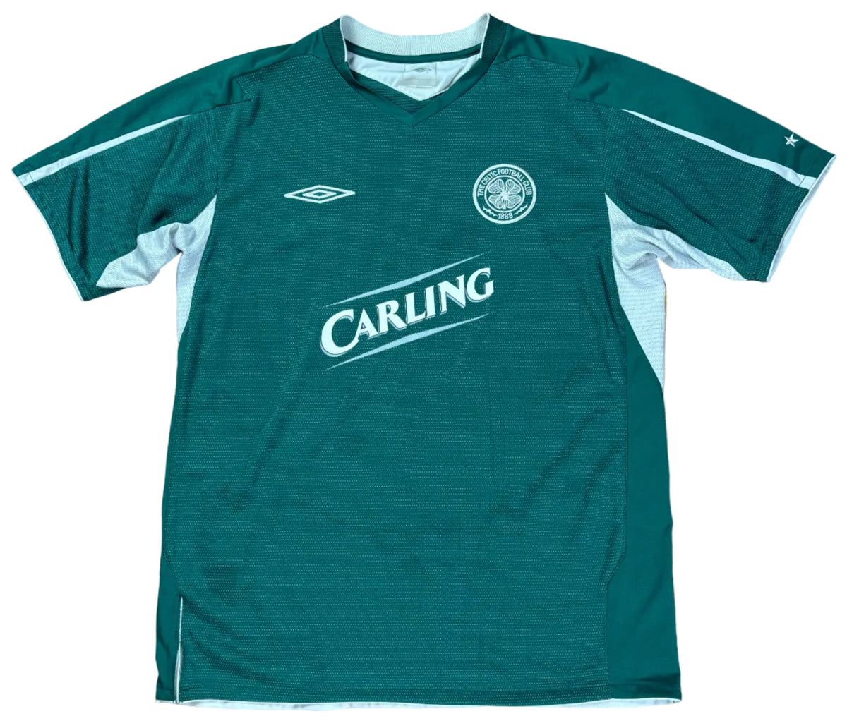Celtic 2004/05 Away Umbro Football Shirt Large Nakamura 25