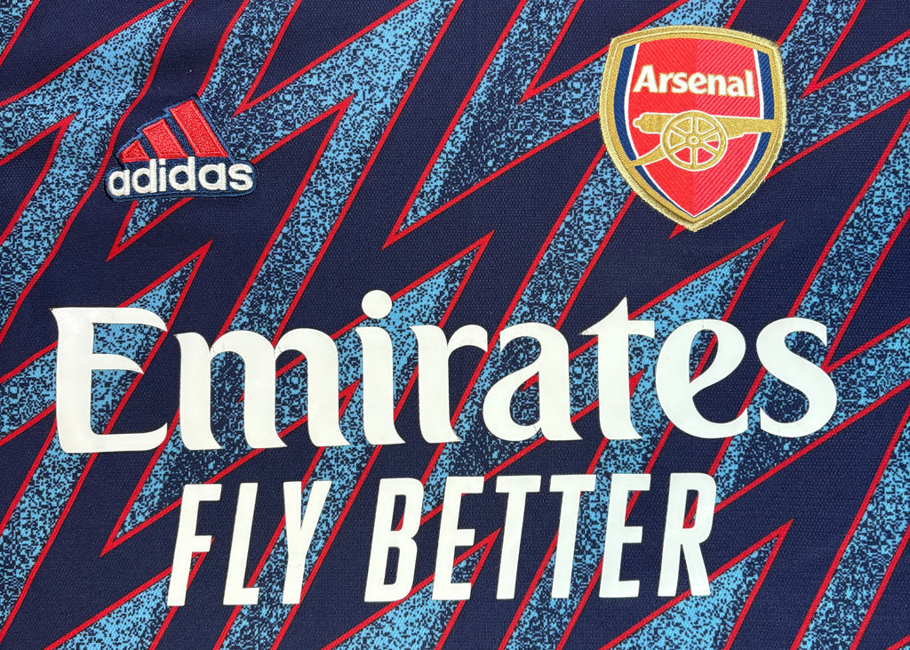 Arsenal 2021/22 Away Adidas Football Shirt Medium