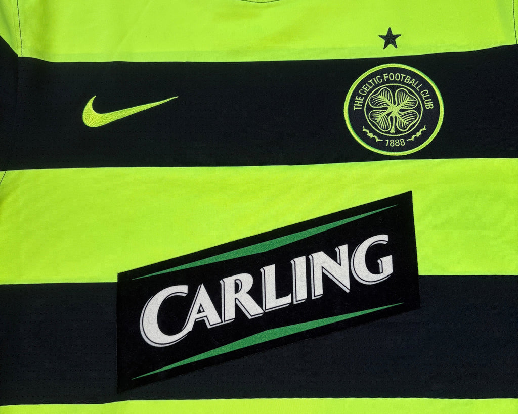 Celtic 2009/10 Away Nike Football Shirt Medium
