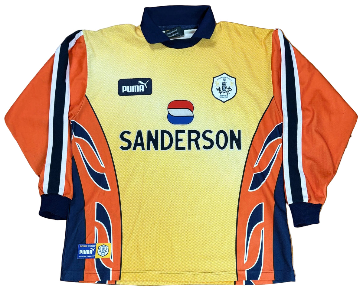 Sheffield Wednesday 1997/99 GK Puma Football Shirt Medium