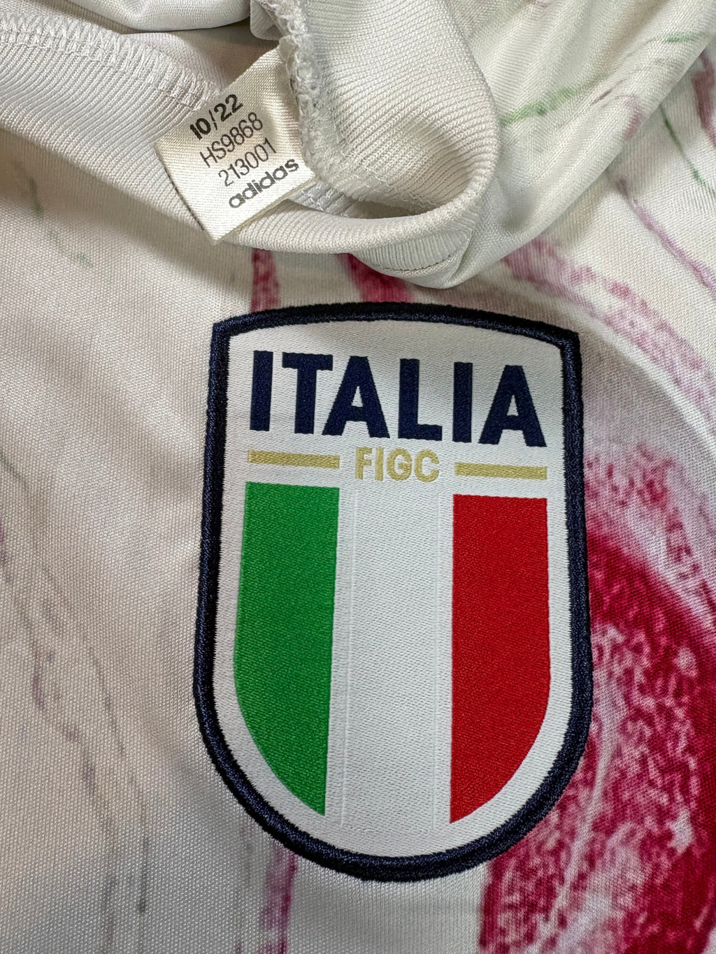 Italy 2023 Pre-Match Adidas Football Shirt Small