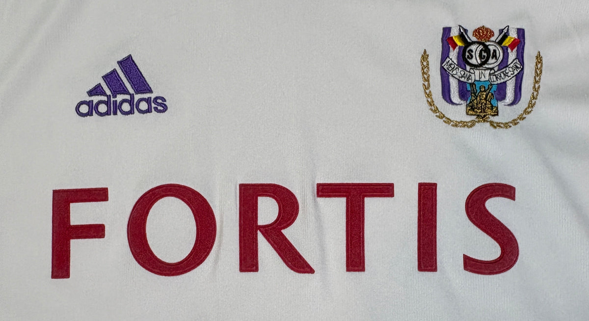 Anderlecht 2001/02 Home Adidas Football Shirt XXL