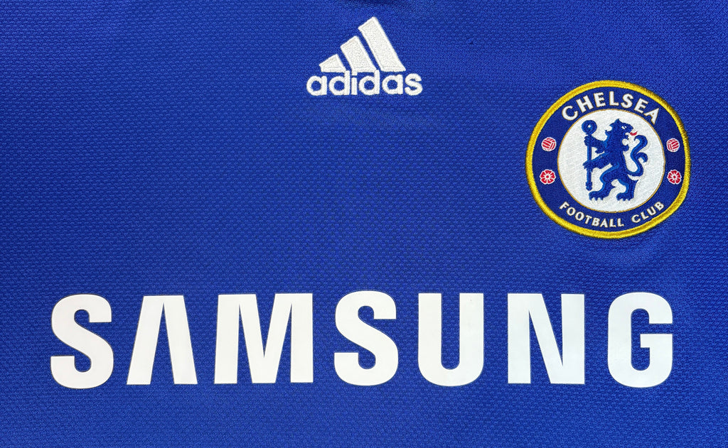 Chelsea 2008/09 Home Adidas Football Shirt Medium Drogba 11