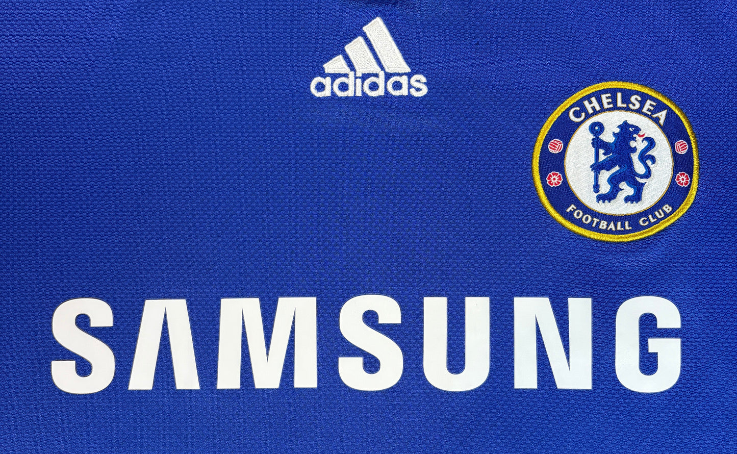 Chelsea 2008/09 Home Adidas Football Shirt Medium Drogba 11