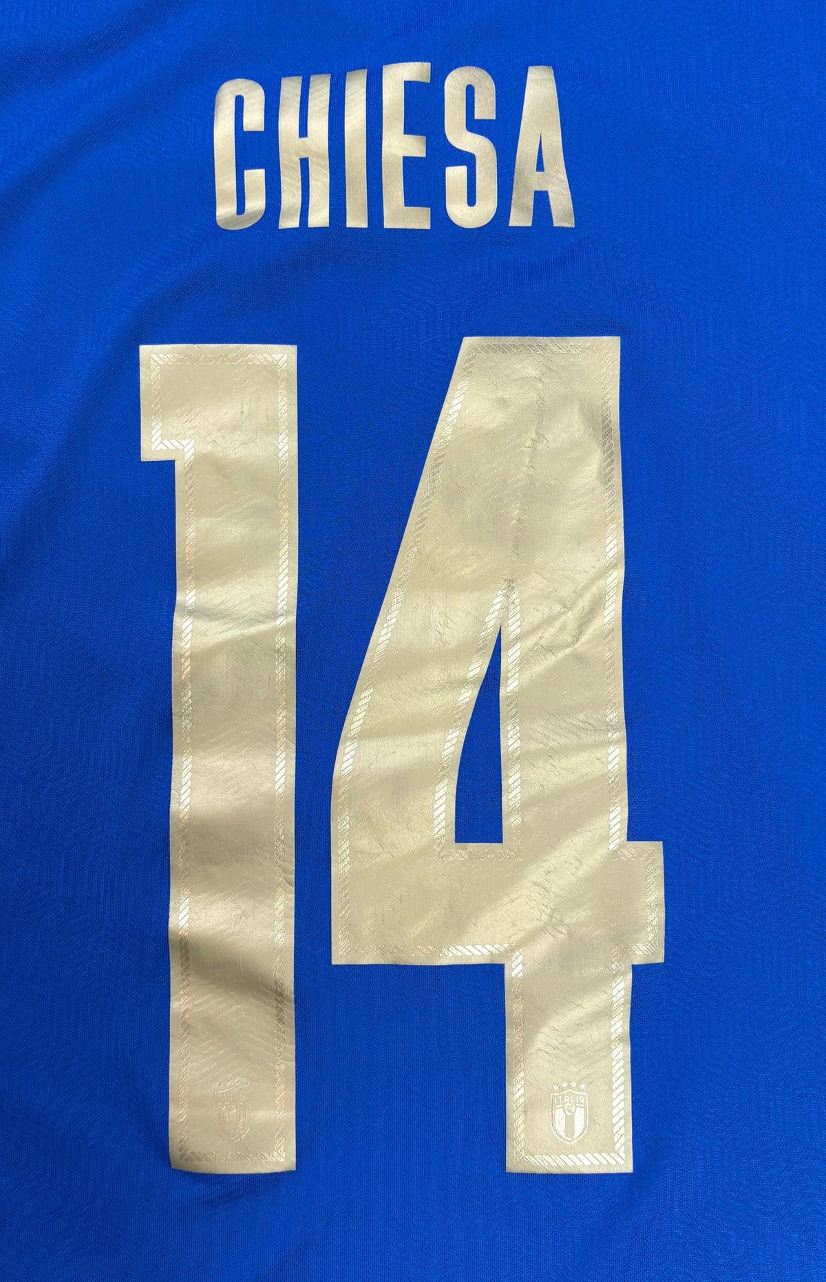 Italy 2020 Home Puma Football Shirt Medium Chiesa 14