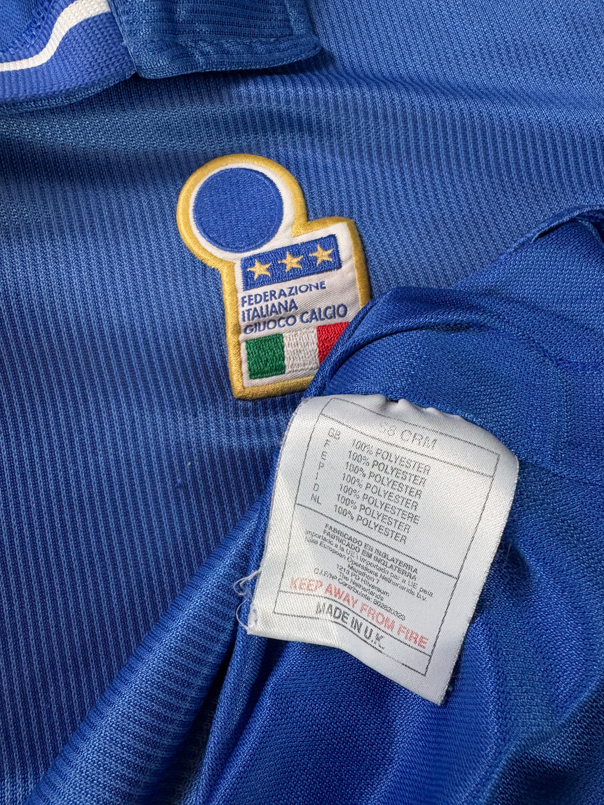 Italy 1998 Home Nike Football Shirt Large
