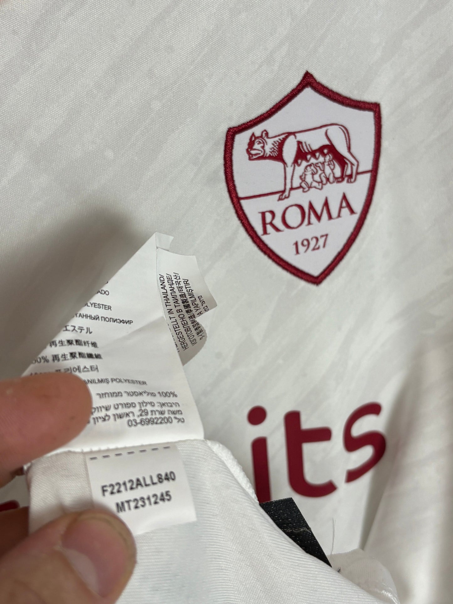 As Roma 2022/23 Away XL Dybala 21