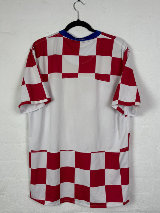 Croatia 2008 Home Nike Football Shirt Large
