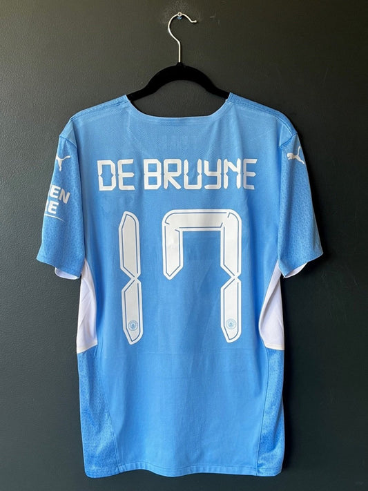 Manchester City 2021/22 Home Large De Bruyne 17
