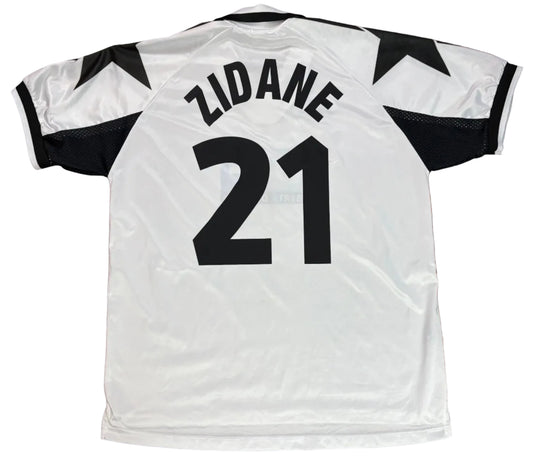 Juventus 1998/99 Away Kappa Football Shirt Extra Large Zidane 21