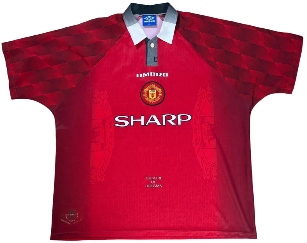 Manchester United 1996/98 Home Umbro Football Shirt XXL Cantona 7