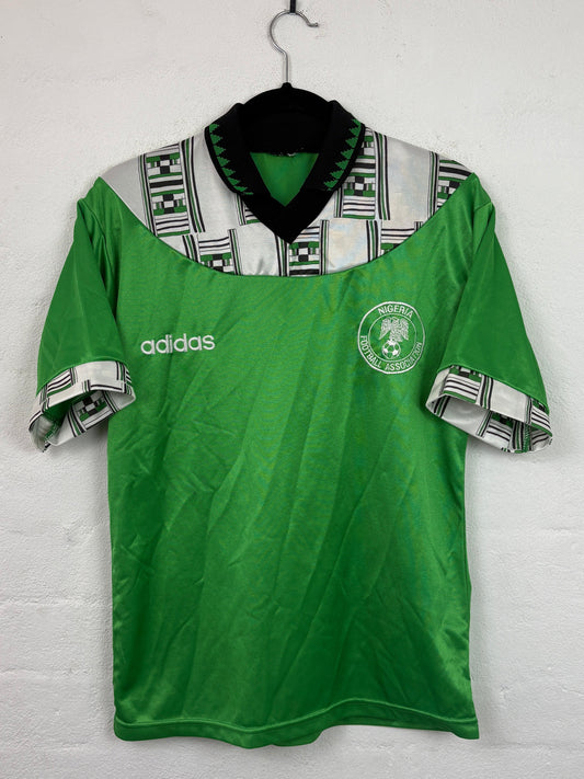 Nigeria 1994 Home Adidas Football Shirt Small