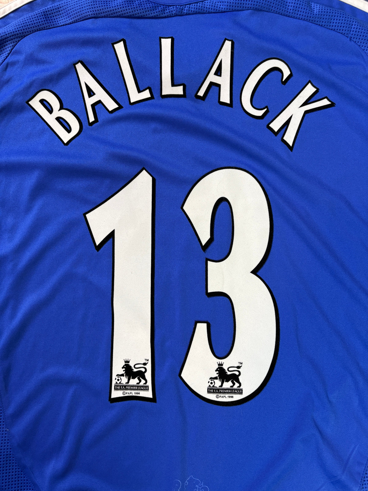 Chelsea 2006/08 Home Adidas Football Shirt Extra Large Ballack 13