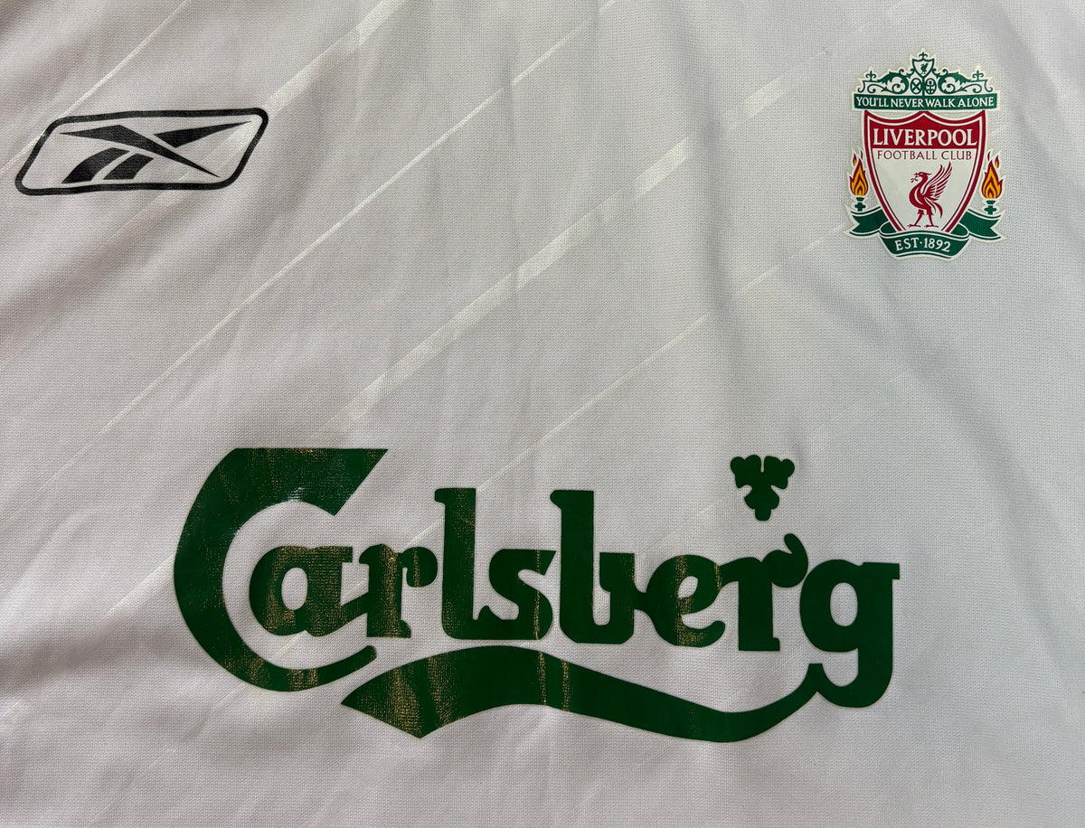 Liverpool 2005/06 Away Reebok Football Shirt Extra Large Gerrard 8