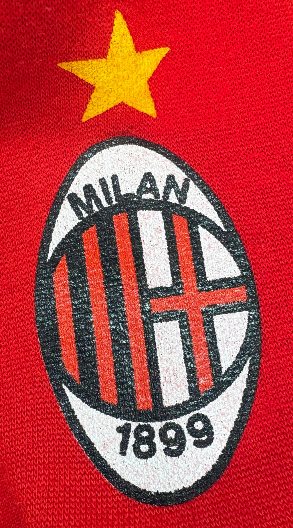 Ac Milan 90's Felpe Football Shirt Medium