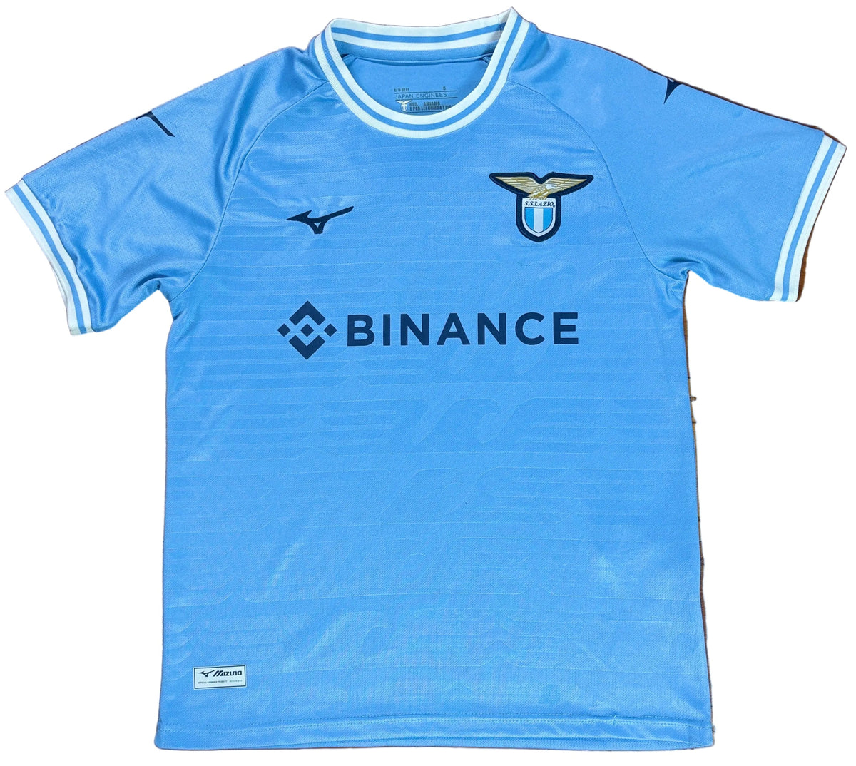 Lazio 2022/23 Home Mizuno Football Shirt Small