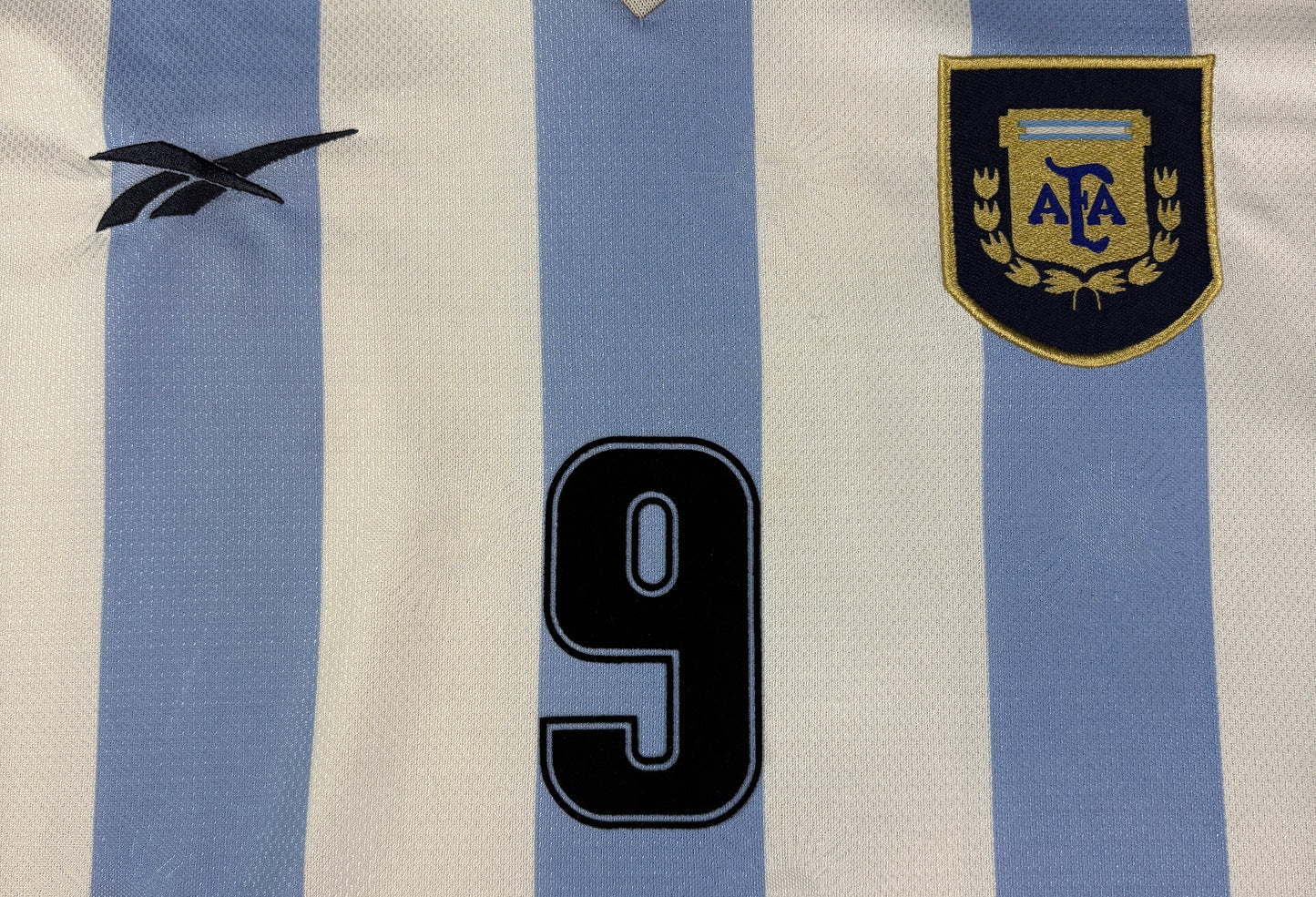 Argentina 1999 Home Reebok Football Shirt Extra Large Bastituta 9